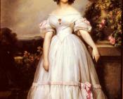 弗朗兹 夏维尔 温特哈特 : A Full-Length Portrait of H.R.H Princess Marie
